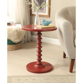 Acton Side Table in Red - 82800