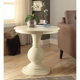 Alyx Accent Table in Antique White - 82818
