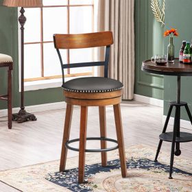 Set of 2 30.5 Inches Swivel Pub Height Dining Chair (quanlity: 1)
